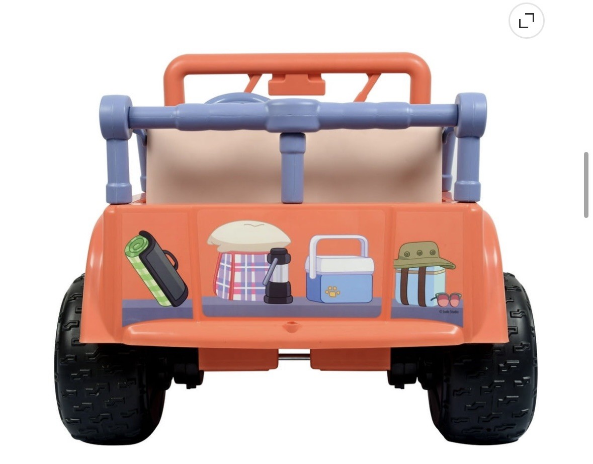 NEW Bluey 12V 4-Wheeler Ride-On, 12 Volt Battery Powered Car for Kids w/ Sounds
