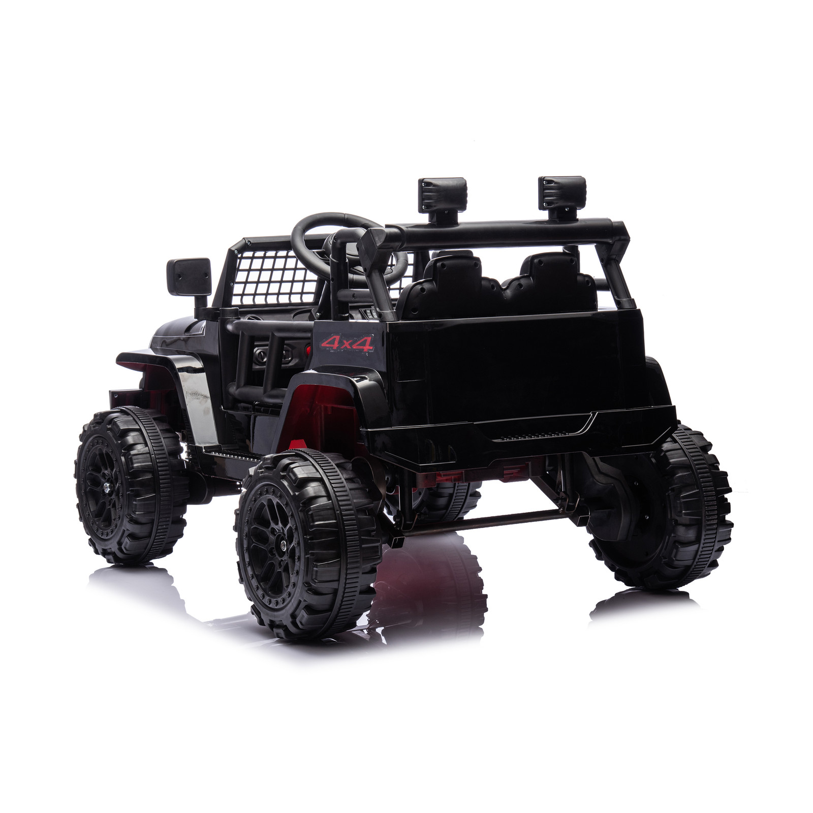 12V Freddo Ranger 4×4 Kids Ride On Truck Electric Toy Car RC Rem Control Black