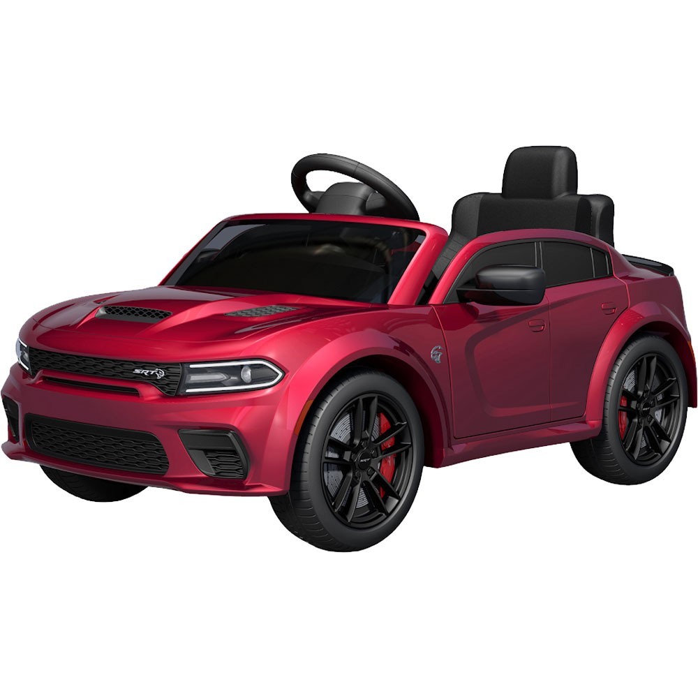 Best Ride on Cars Dodge Charger SRT 12V Ride On Toy Burgundy