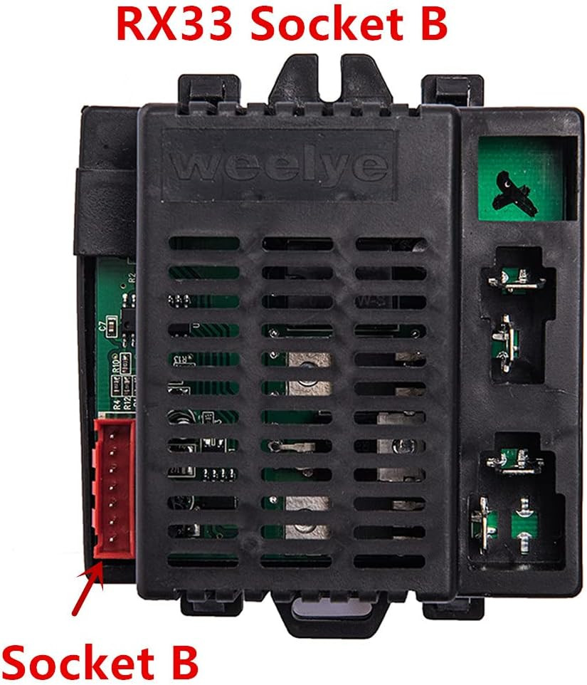 Weelye RX33 12V Receiver Kids Ride on Toys Control Box Motherboard Accessories R