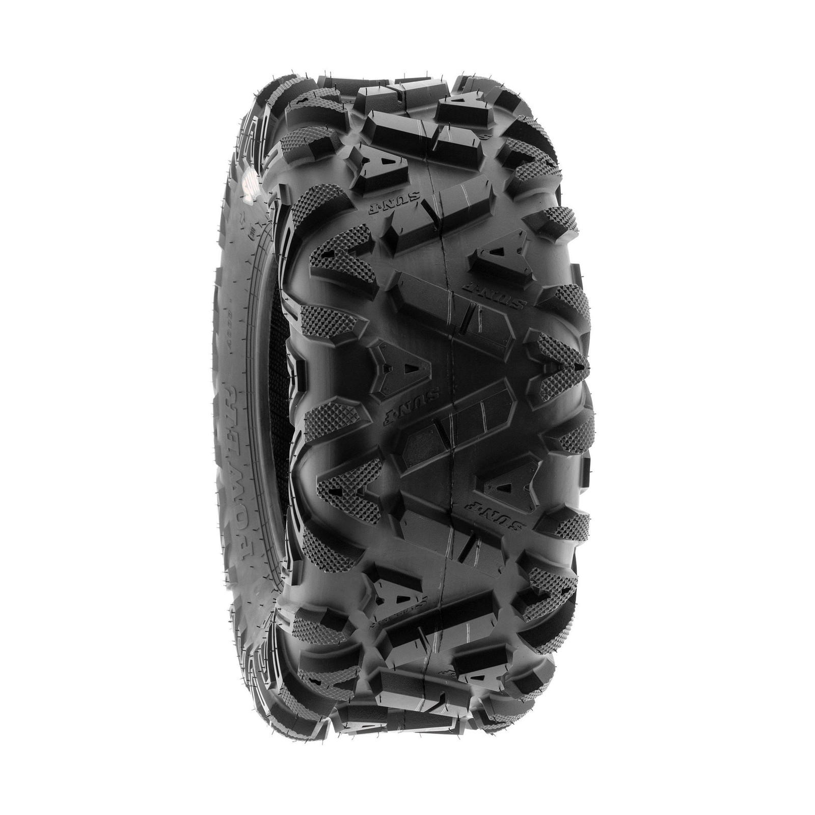 Set of 2 SunF A033 Power.I AT 25×10-12 ATV UTV Off-Road Tires All-Terrain, 6 …