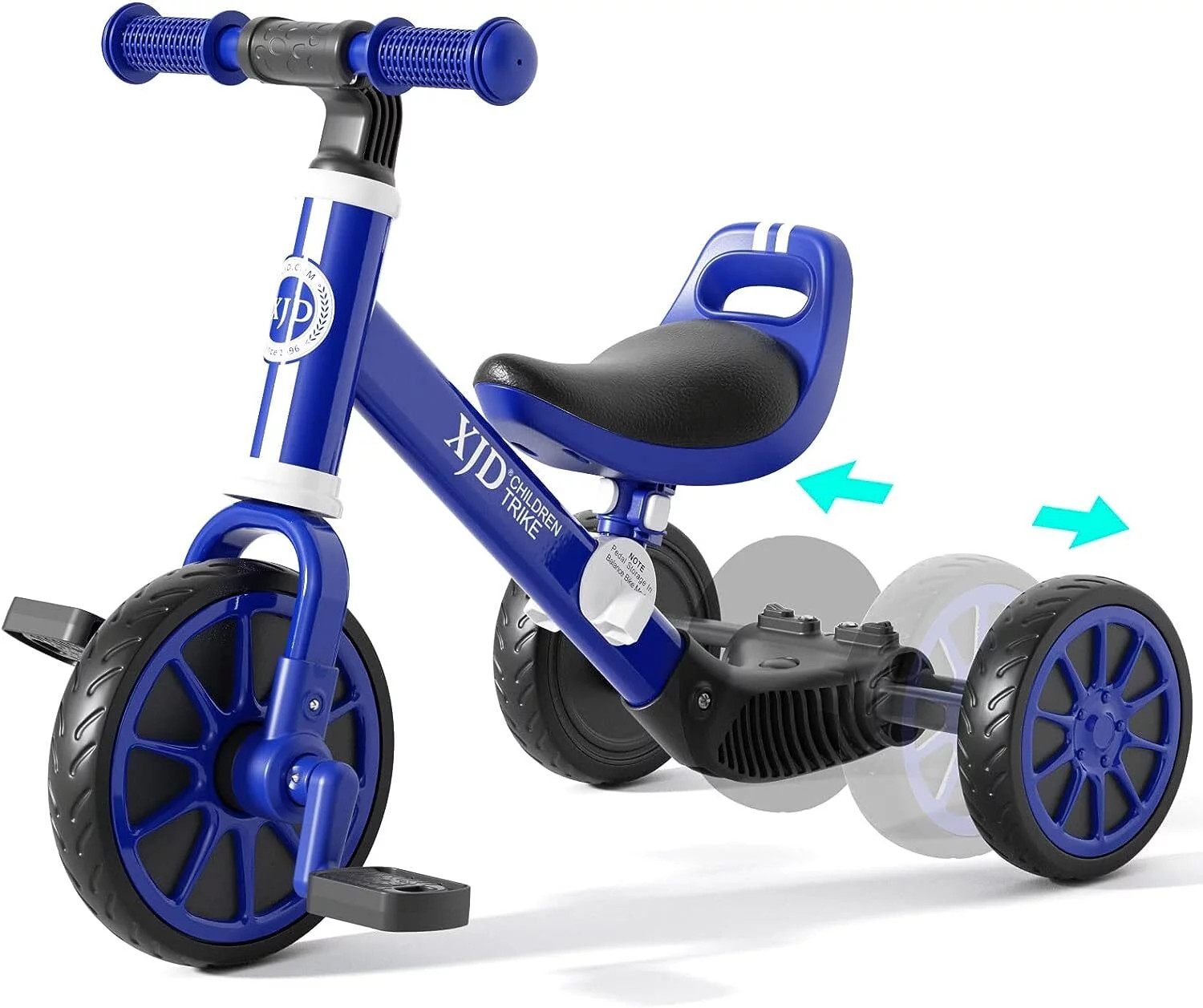 5 in 1 Toddler Bike for 1-4 Years Old Boys Girls Tricycles for Balance Training