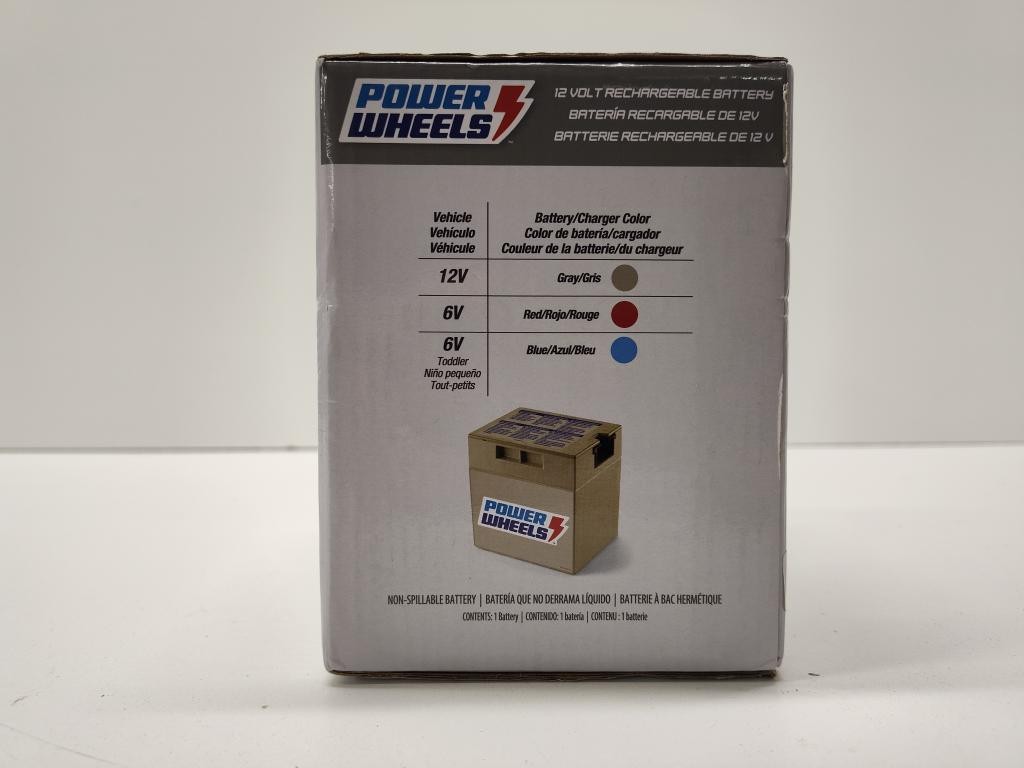 FISHER PRICE 12 VOLT RECHARGEABLE REPLACEMENT BATTERY (P06029327)