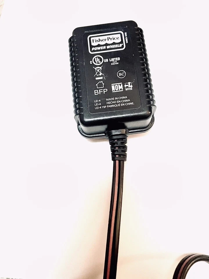 Fisher Price Power Wheels 00803-1295 Class 2 Battery Charger OEM Genuine