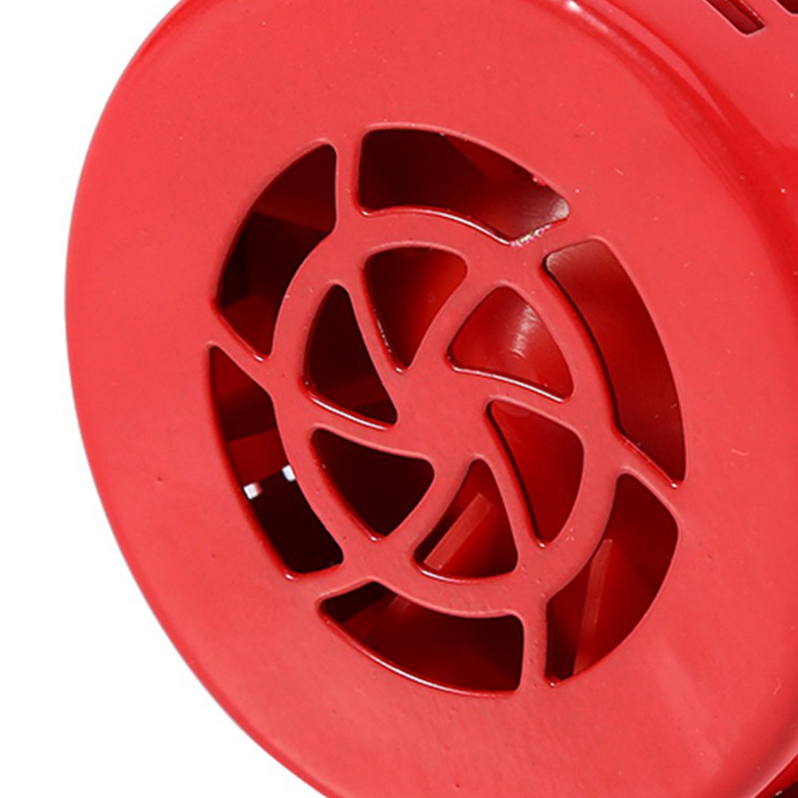 110 DB Durable Electric Motor Siren For Car Truck Motorcycle Compact Red Ai NZAD