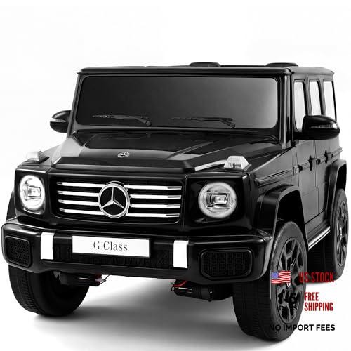 2 Seater 24v Ride on Toys for Big Kids,Mercedes Benz G-Class G500 Black