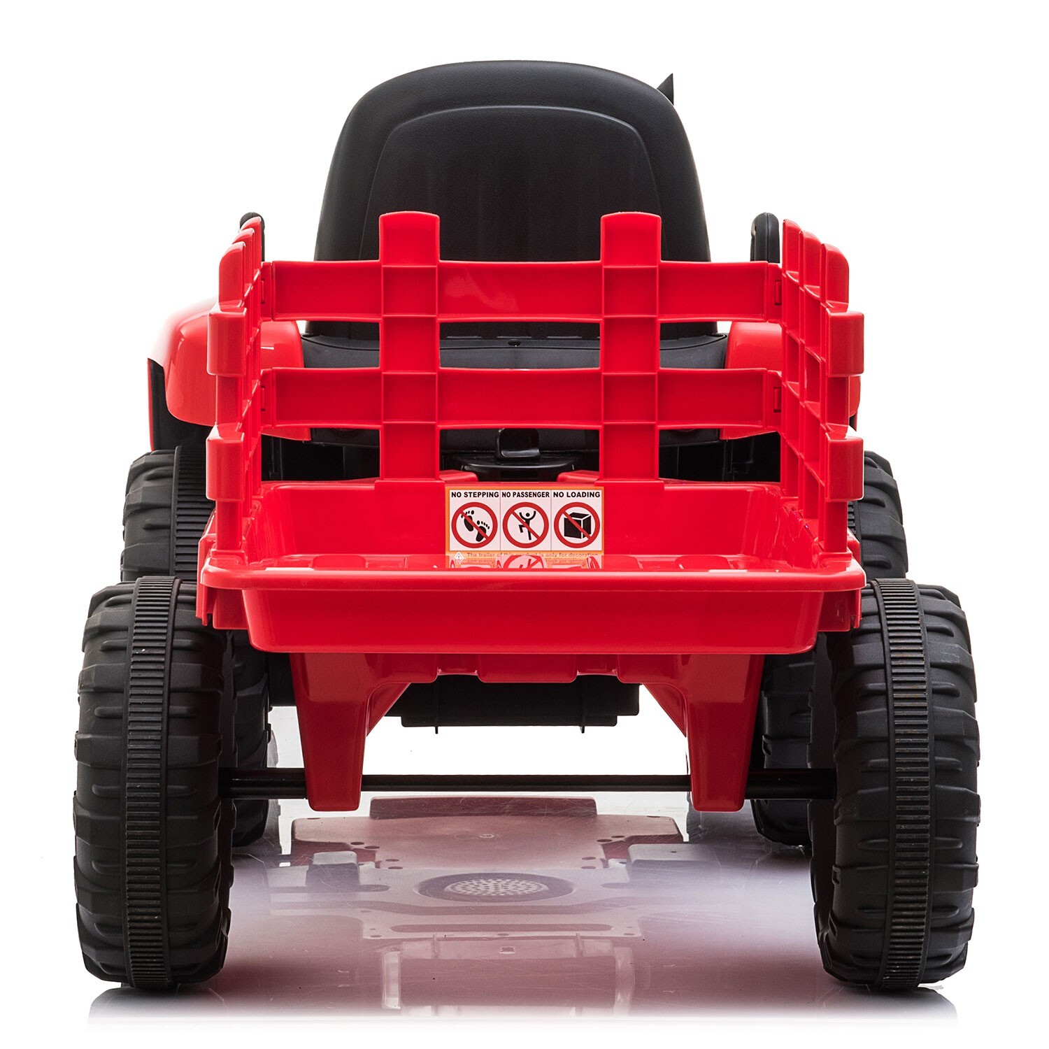 Kids Ride On Tractor with Trailer 12V Battery Powered Toy