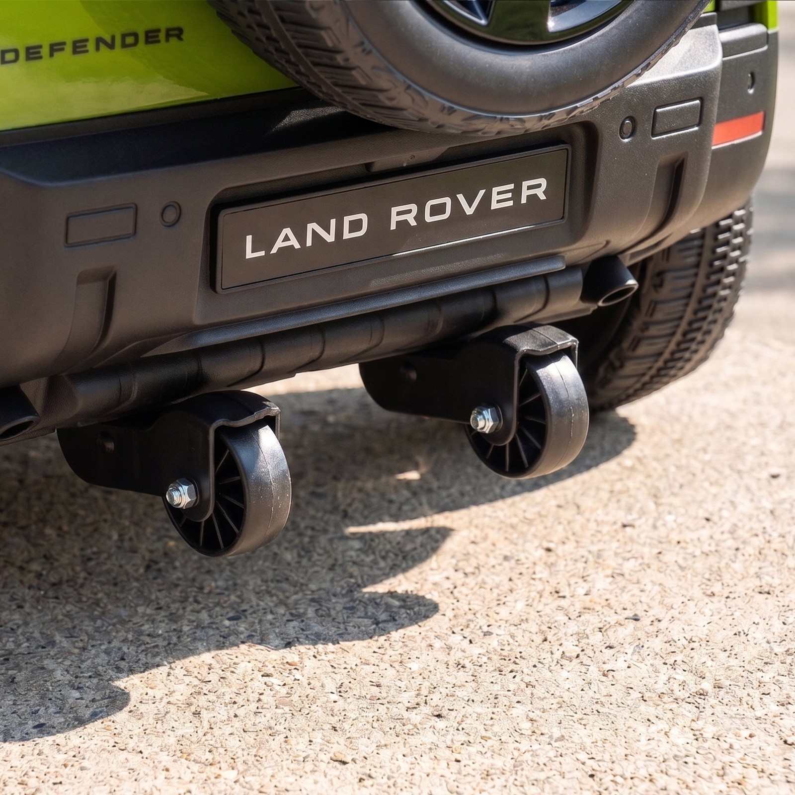Qaba 12V Ride on Car Licensed Land Rover with Suspension & Remote, Green