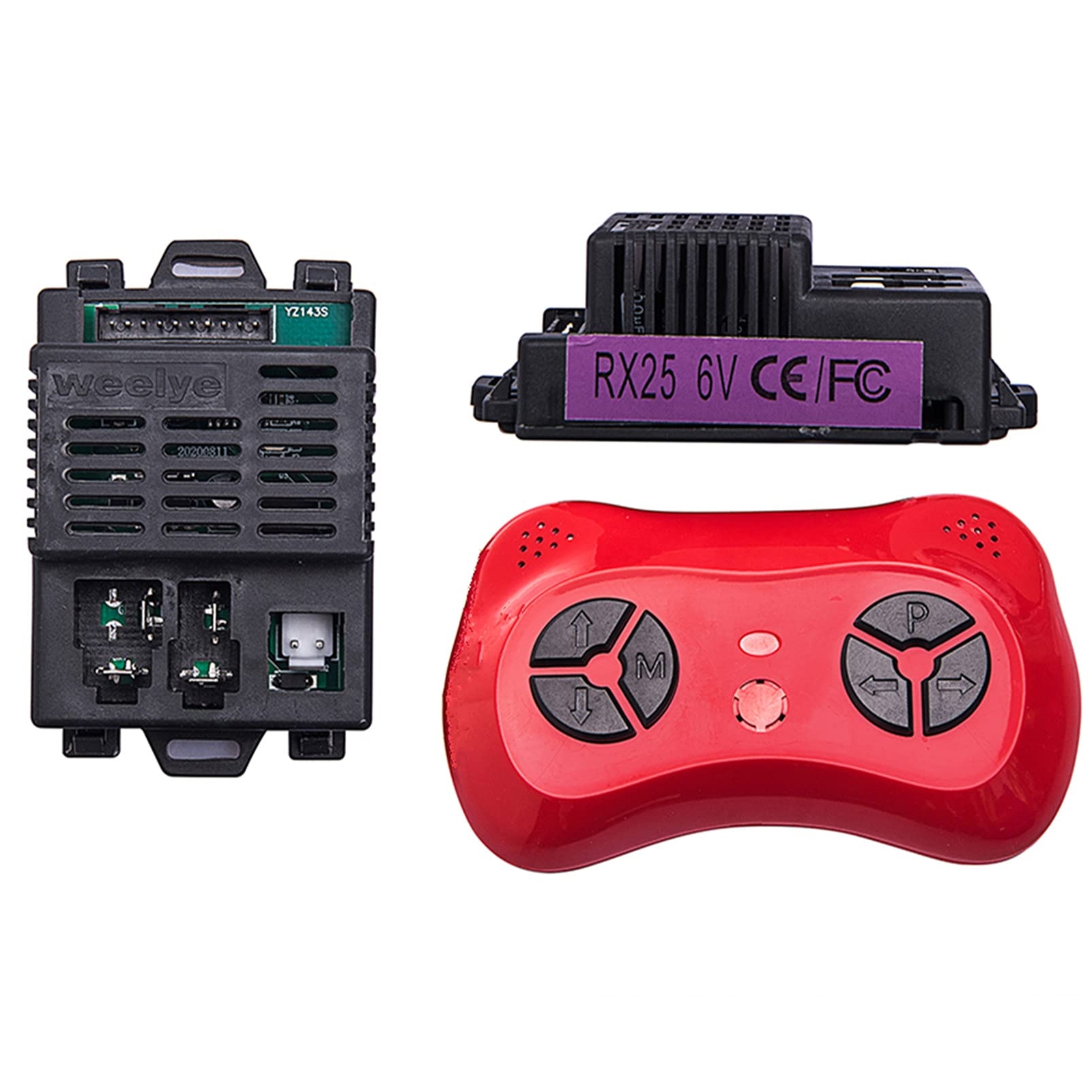 RX25 6V Kids Powered Ride on car 2.4G Bluetooth Remote Control and Receiver K…