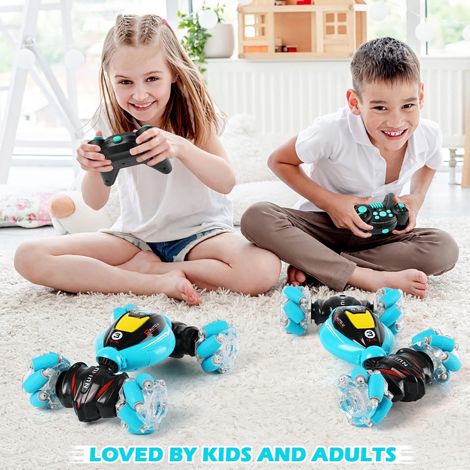 DDAI RC Cars Gesture Sensing Stunt Car – Best Gifts for Boys 6-12 Year Old 36…