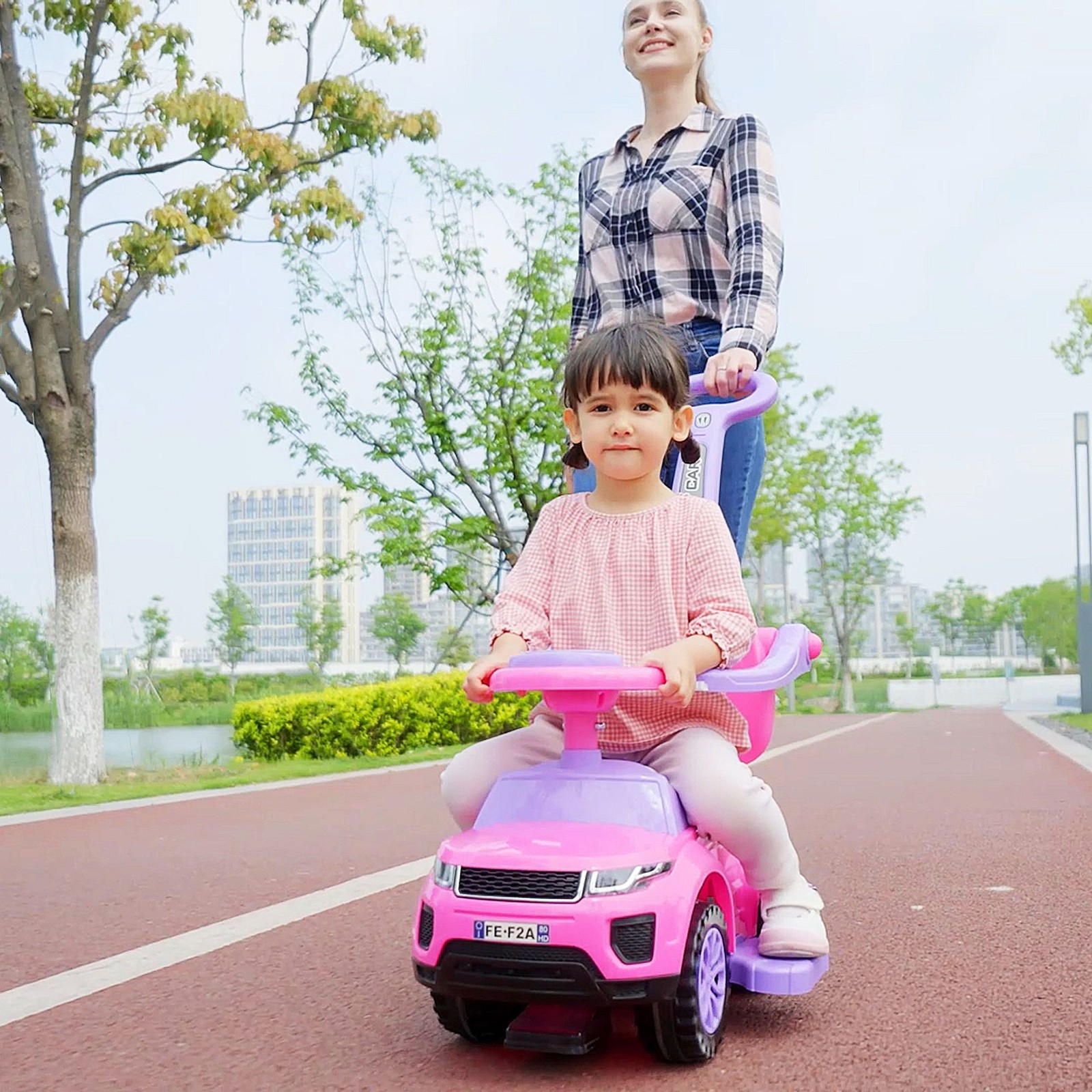 Musical Ride-On Experience with Steering Control, 55lb Capacity Frame