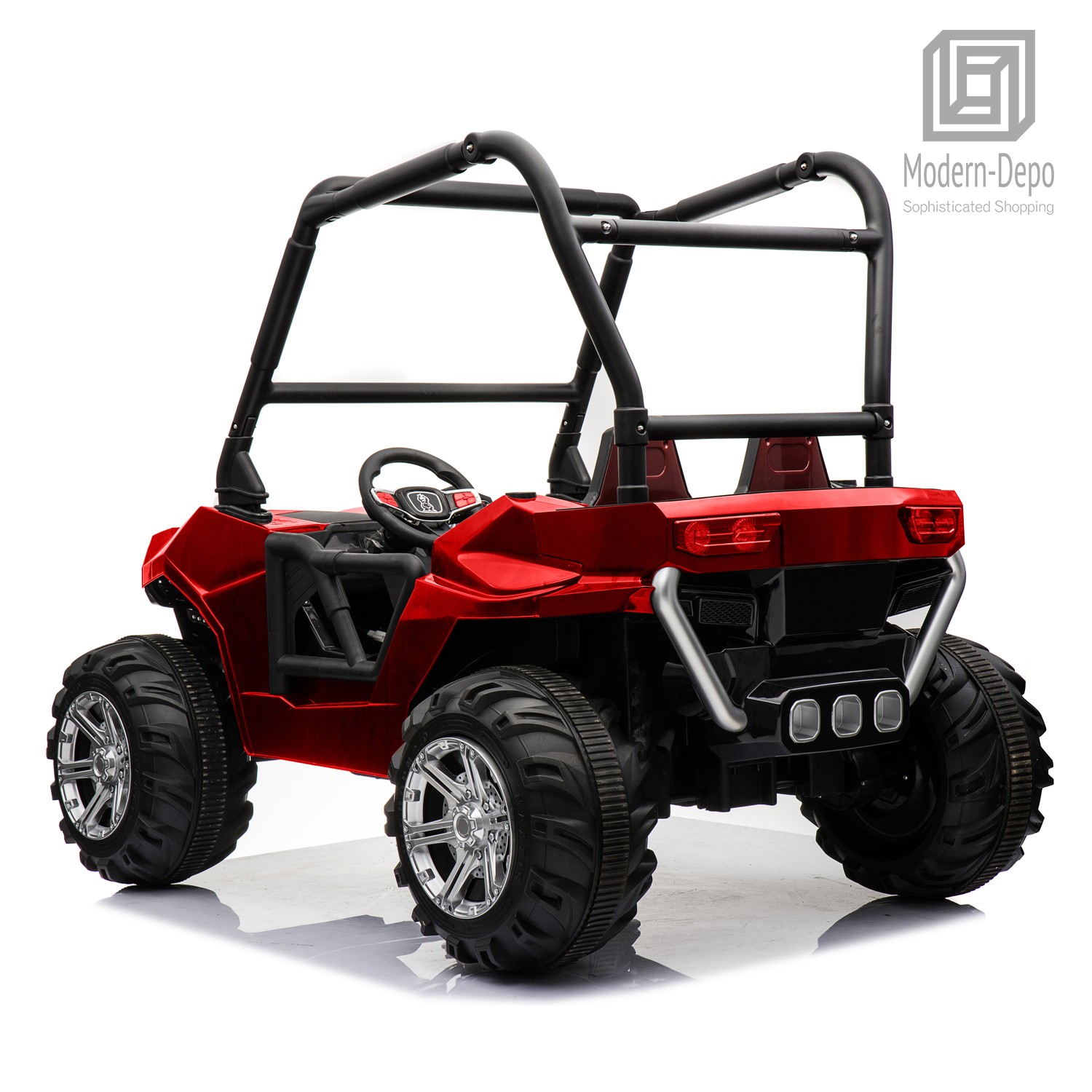 12V ATV Quad Kids Electric Ride On Car with Remote Control, 2 Seats, MP3, USB