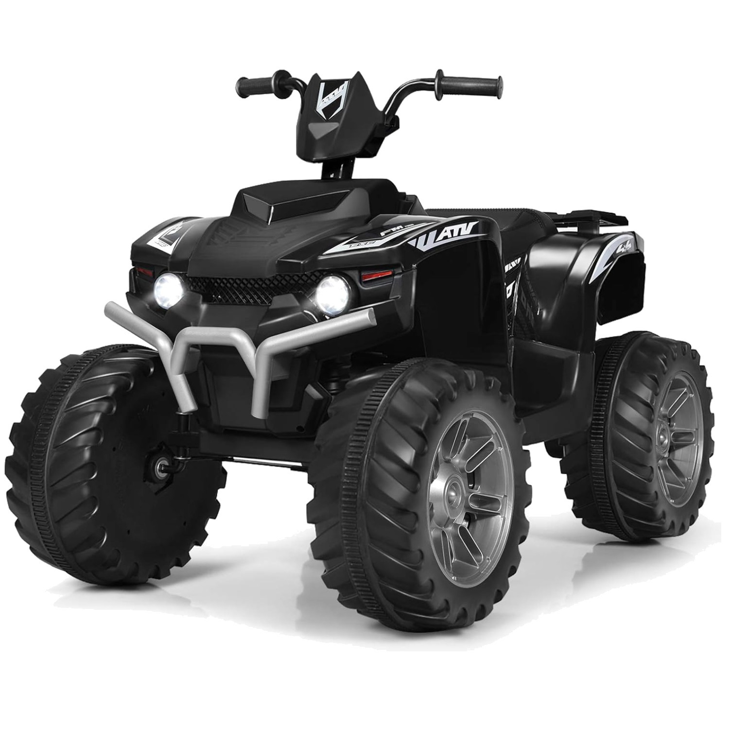 Kids Electric ATV Toy with LED Lights & Music, 12V