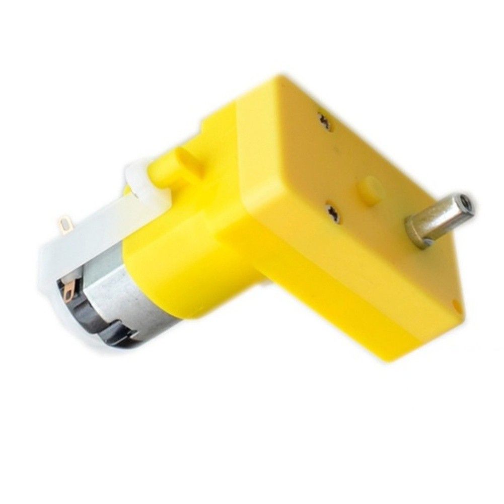 6V Brushed Gear Motor 210RPM L Configuration for TT Motor Robot Car Use