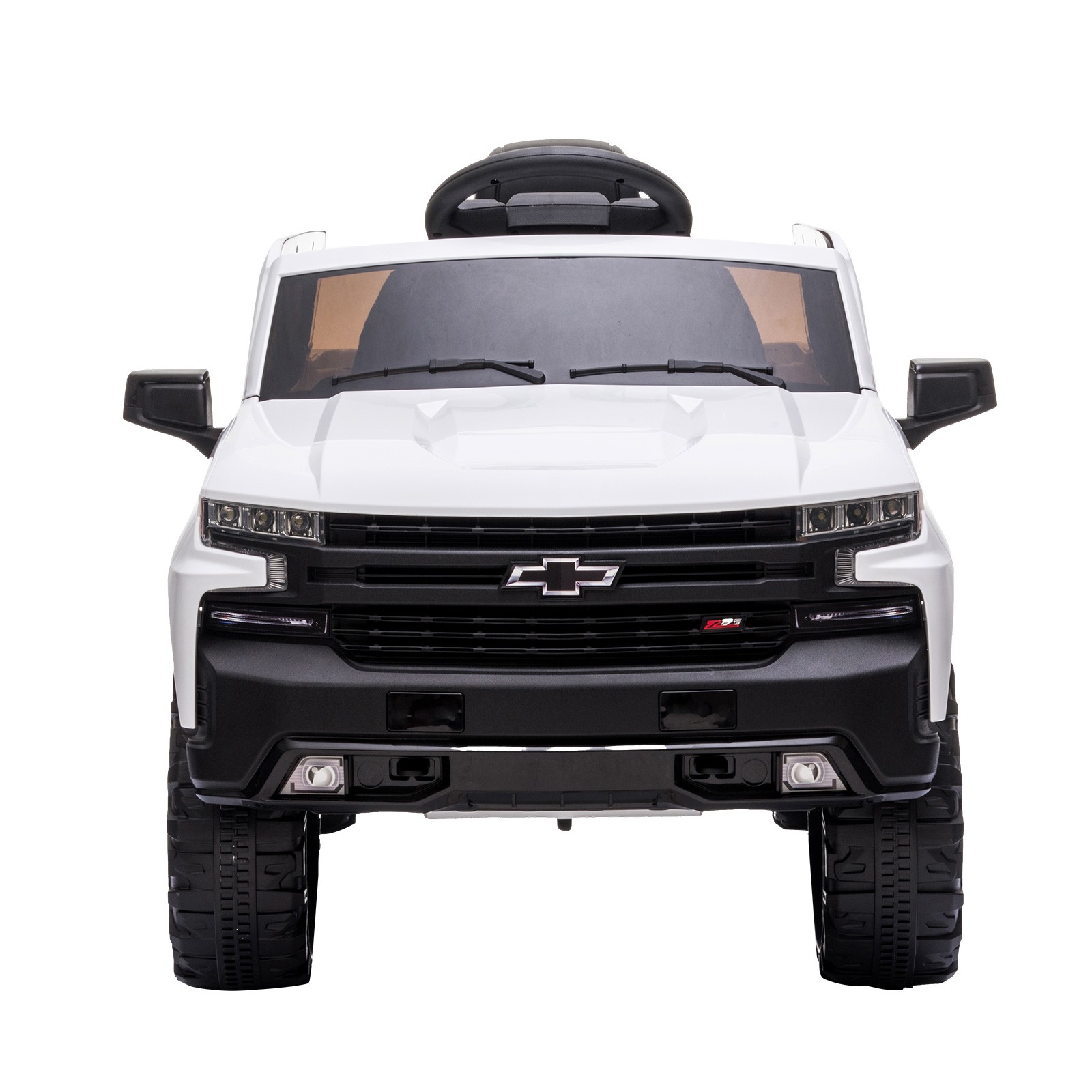 Licensed Chevy Silverado 12V Kids Ride On Truck Remote LED Music Outdoor