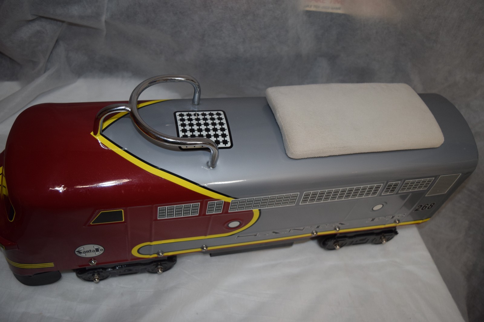 Santa Fe Toddler Ride On Train Morgan Cycle Engine Pressed Steel Heavy Duty VGUC