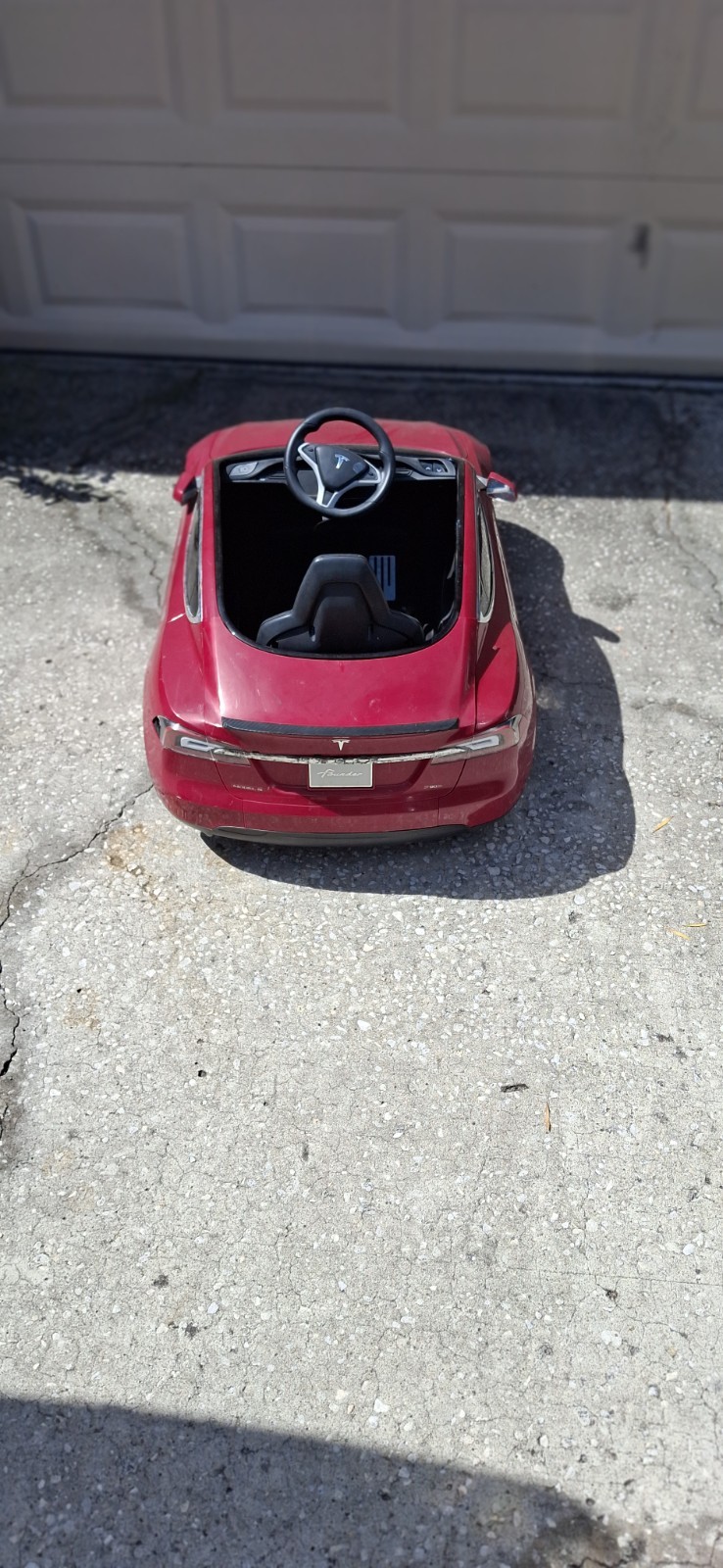 Radio Flyer Tesla Model S Electric Car – Works – W/ Charger