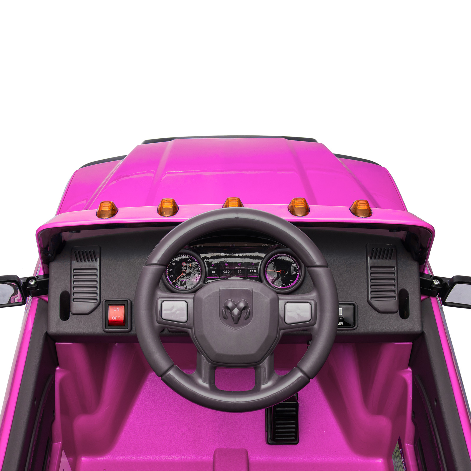 Large Kids Ride On Electric Pickup WITH/Parents Control For Kids Aged 3-5 Pink