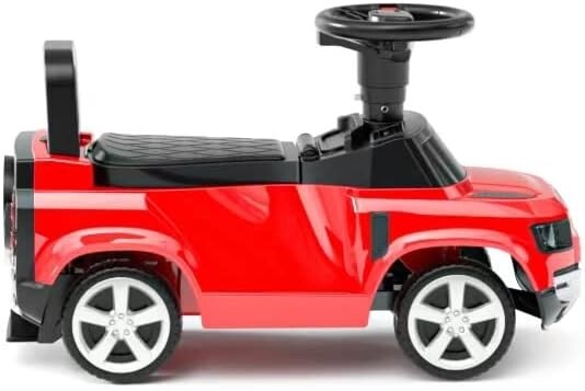 Land Rover Defender 90 Ride On Push Car with Music and Horn – Red – NIB
