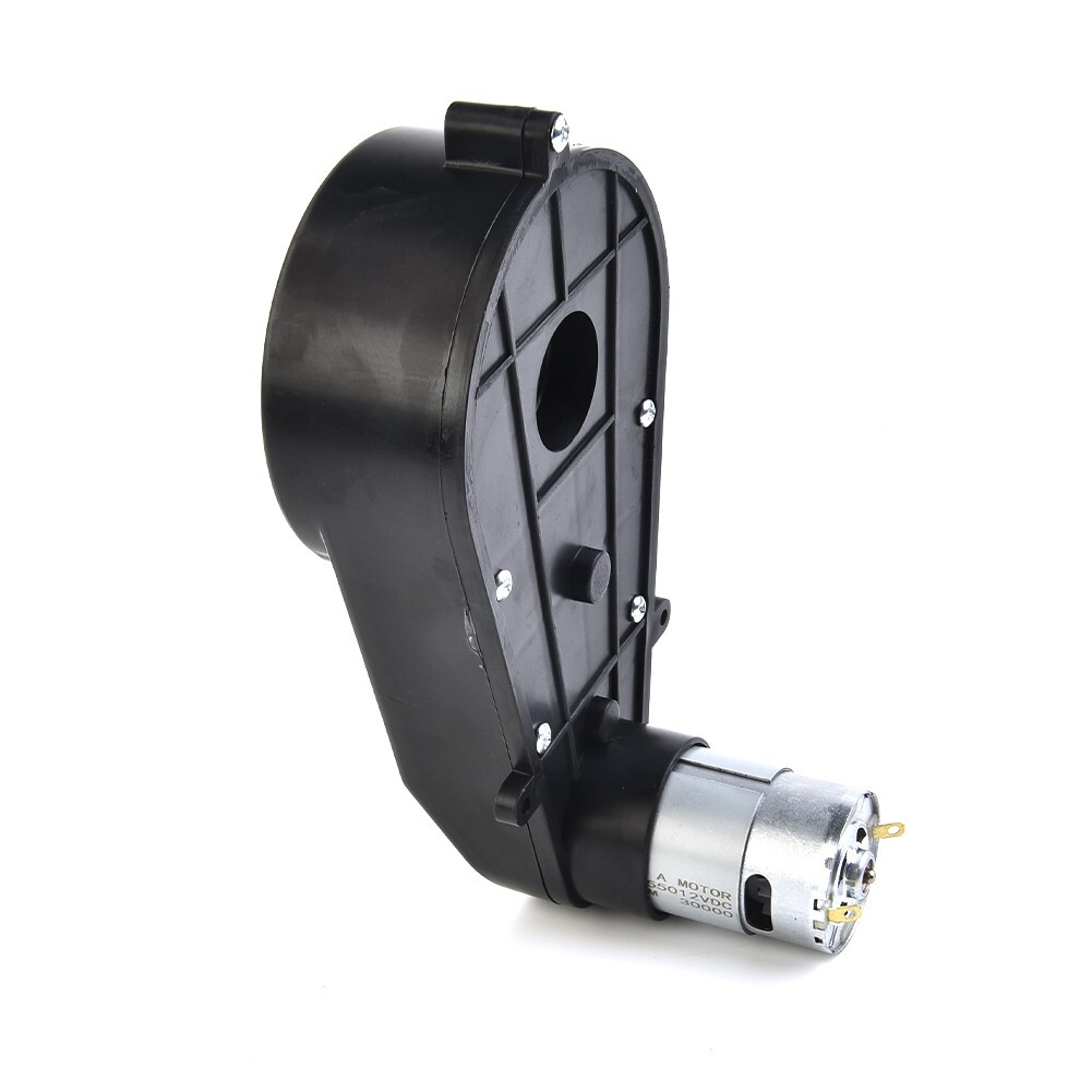 Black 550 Gear Box Motor DC12V 30000RPM Electric Car Gearbox With Motor Parts