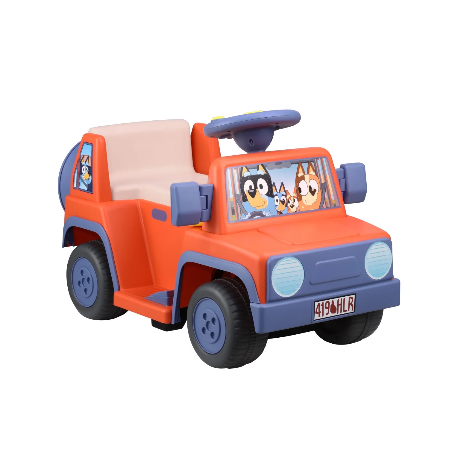 6V Battery Powered Ride on Car with Sounds, Kids Ages 2+