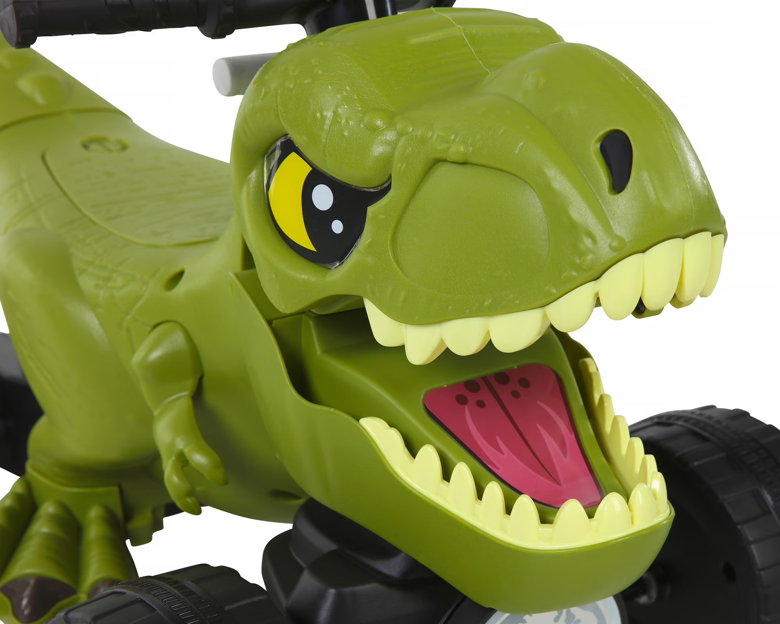 Kids Ride On Toy ATV Quad Bike Jurassic World T-Rex Dinosaur 6V Battery Powered
