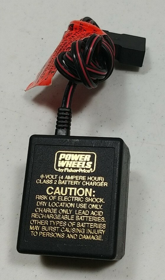 Power Wheels AC Charger Adapter Power Cord Model#040135 Part#00801-0976