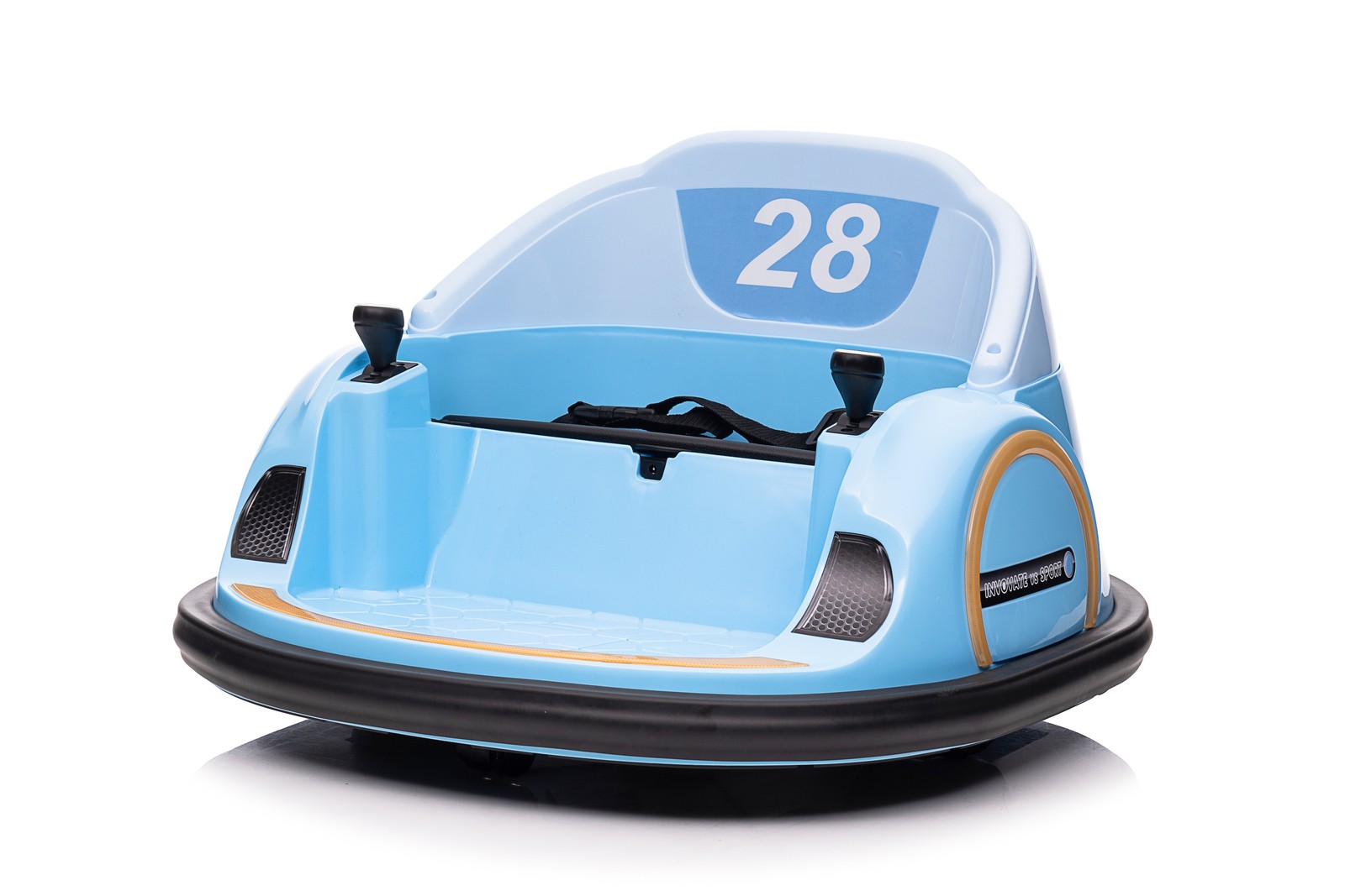 12V Kids Ride on Bumper Car 360 Degree Spin with Remote Control for Toddlers