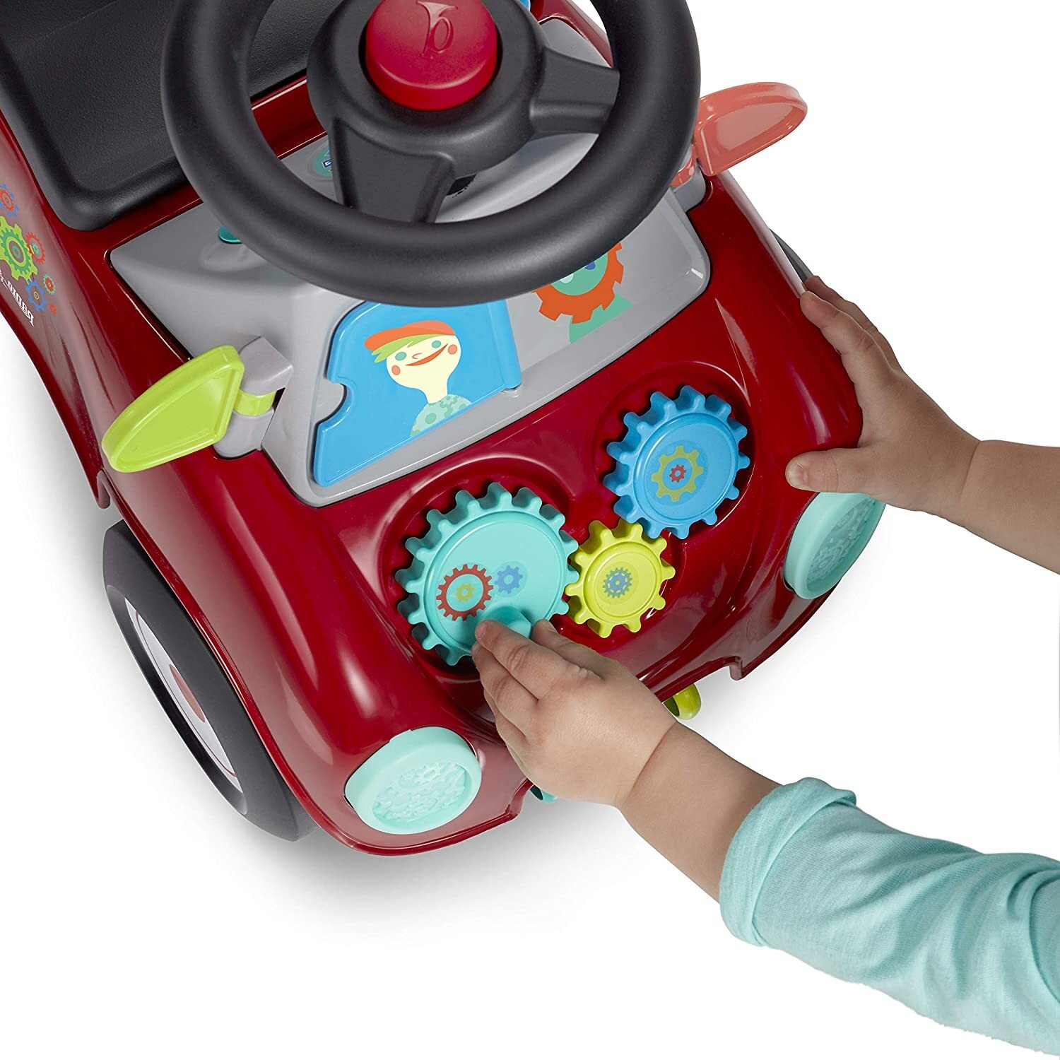 Carro Carrito De Empujar Para Niños Niño Niña Con Bocina Musica Almacenamiento