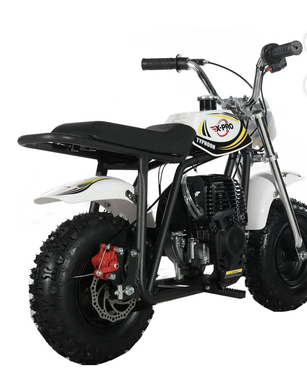 X-Pro New Typhoon 40cc Gas Pit Dirt Bike 4 Stroke Mini for Kids W/ Pull Start!