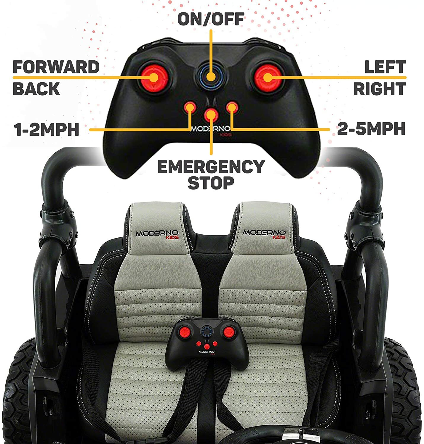 12V BATTERY POWERED KID’S RIDE ON TRUCK JEEP TWO POWERFUL MOTORS, REMOTE CONTROL