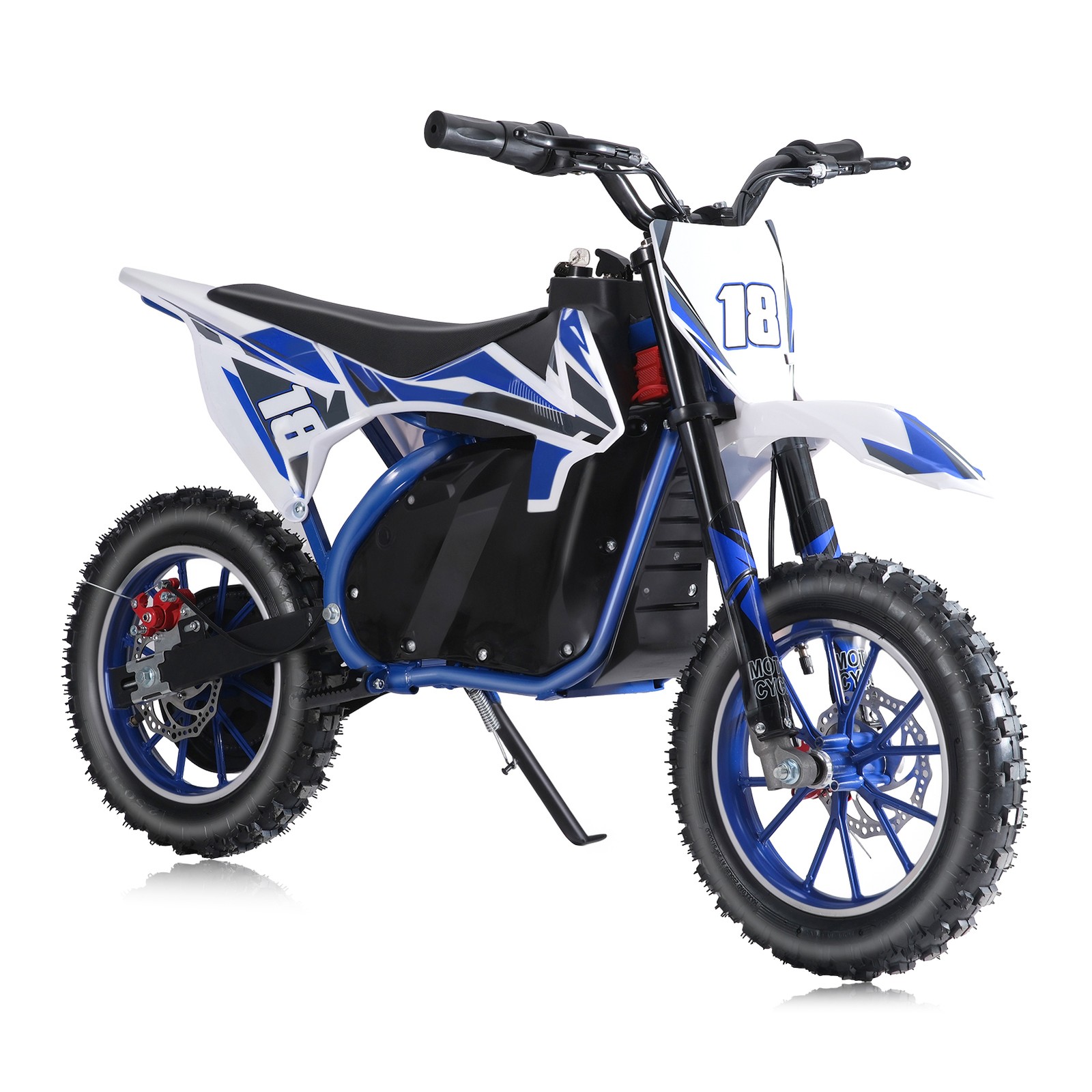 350W Kids Electric Off-Road Dirt Bike 10 Inch Tires Mini Motorcycle 36V 7.5Ah