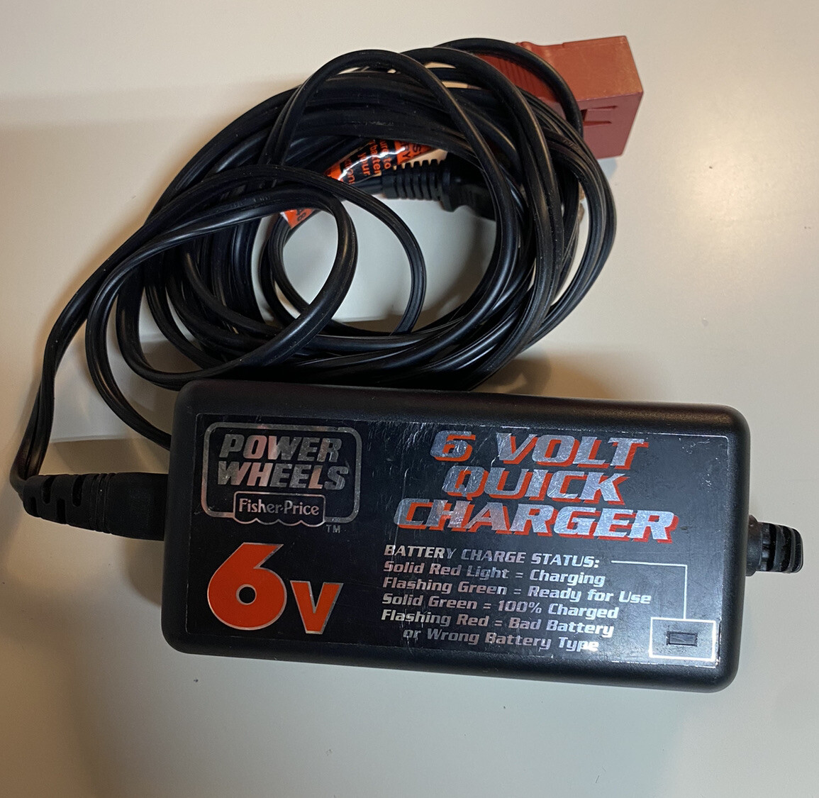 Power Wheels 00801-1484 6V Quick Charger