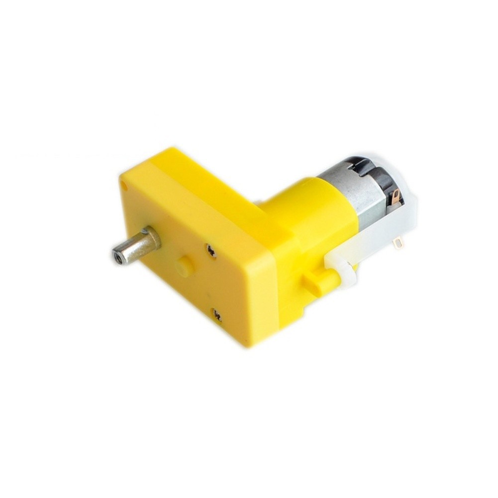 6V Brushed Gear Motor 210RPM L Configuration for TT Motor Robot Car Use