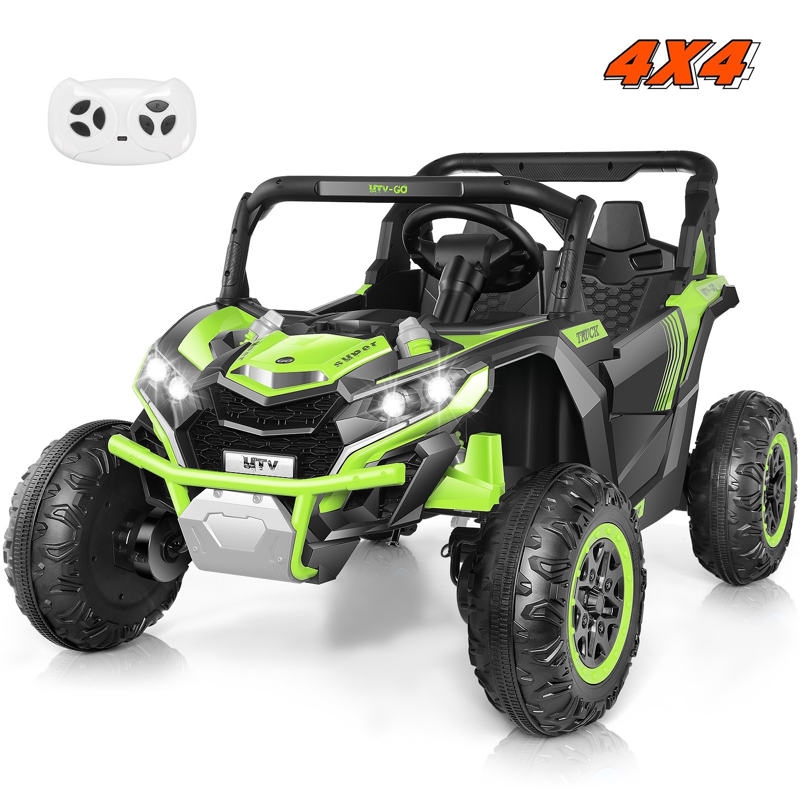 24V 2 Seats Ride On UTV Electric Car Toys for Kids with 4x200W Motors ＆ Remote✨✨