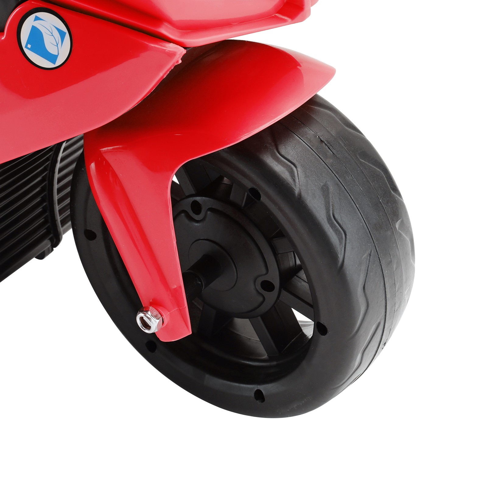 3Wheel 6V Kid Ride On Motorcycle Electric Toy With Remote Control LED Light Red`