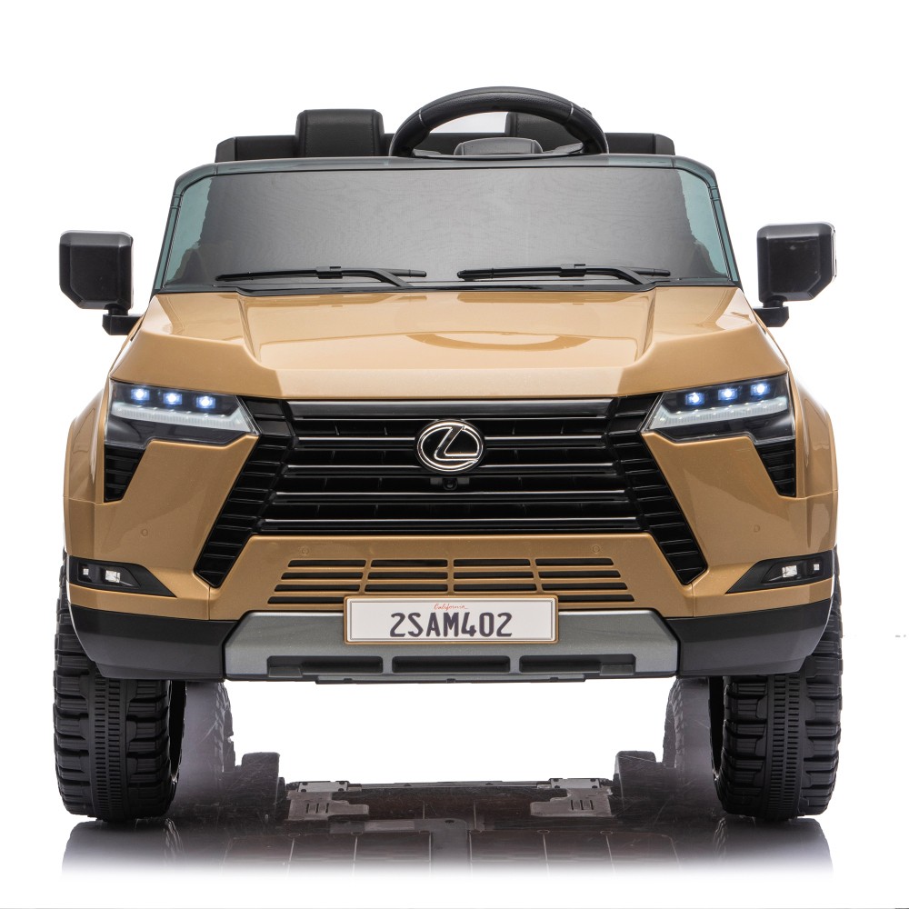 24V Ride On Car w/ 2.4G Remote Control & Bluetooth MP3 for Kids 3-6 Years