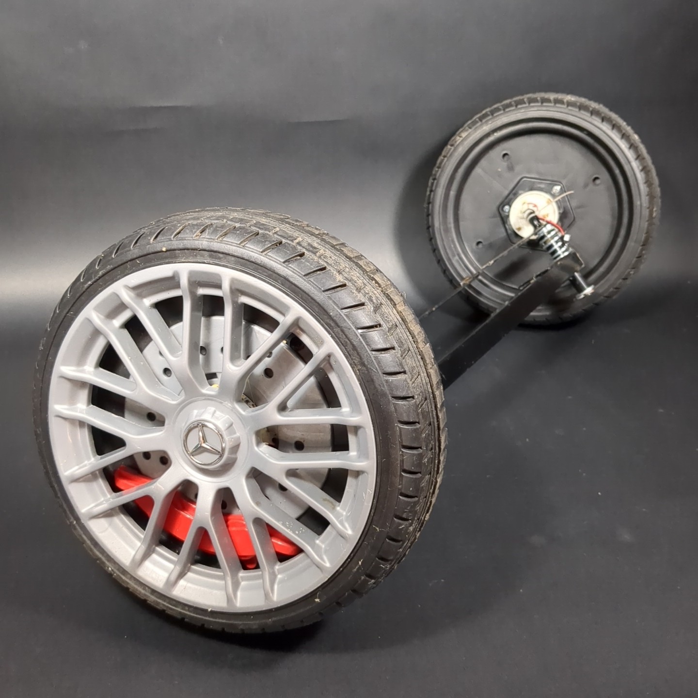 Mercedes-Benz SL65 AMG Front Wheels Steering fits 12V Kids Ride On Parts XMX602