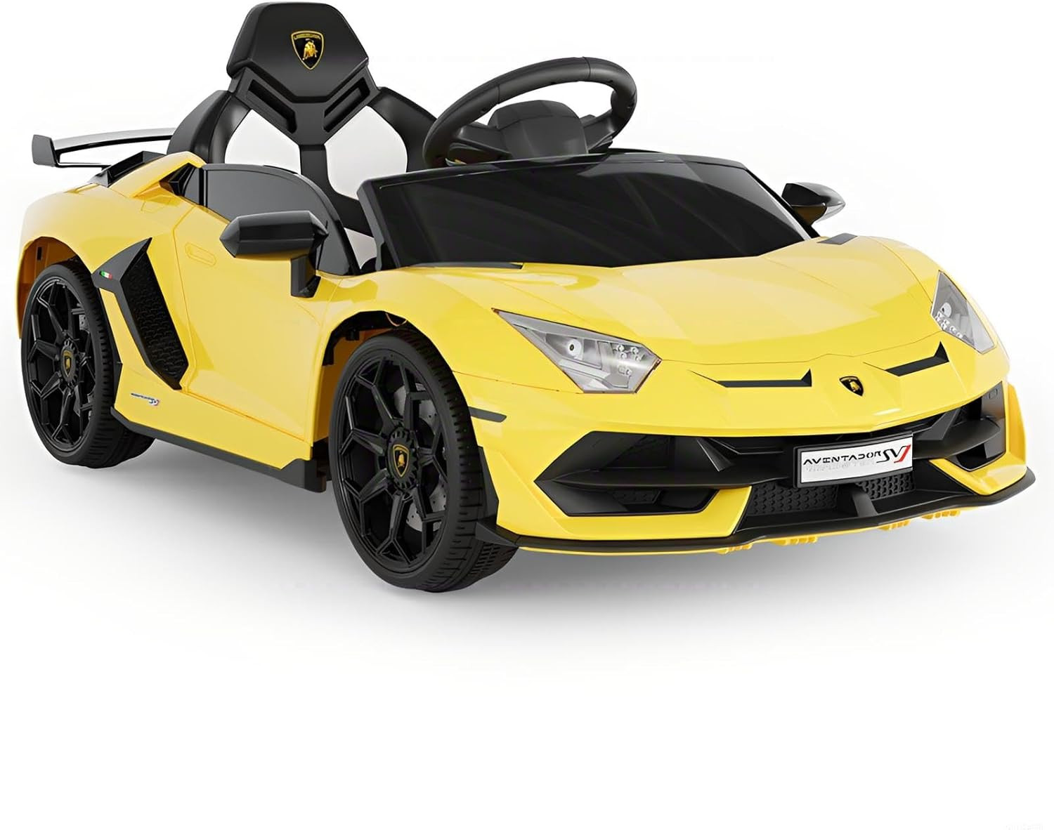 12V Kids Electric Car with Remote Control, LED Lights & Sound System – Licensed
