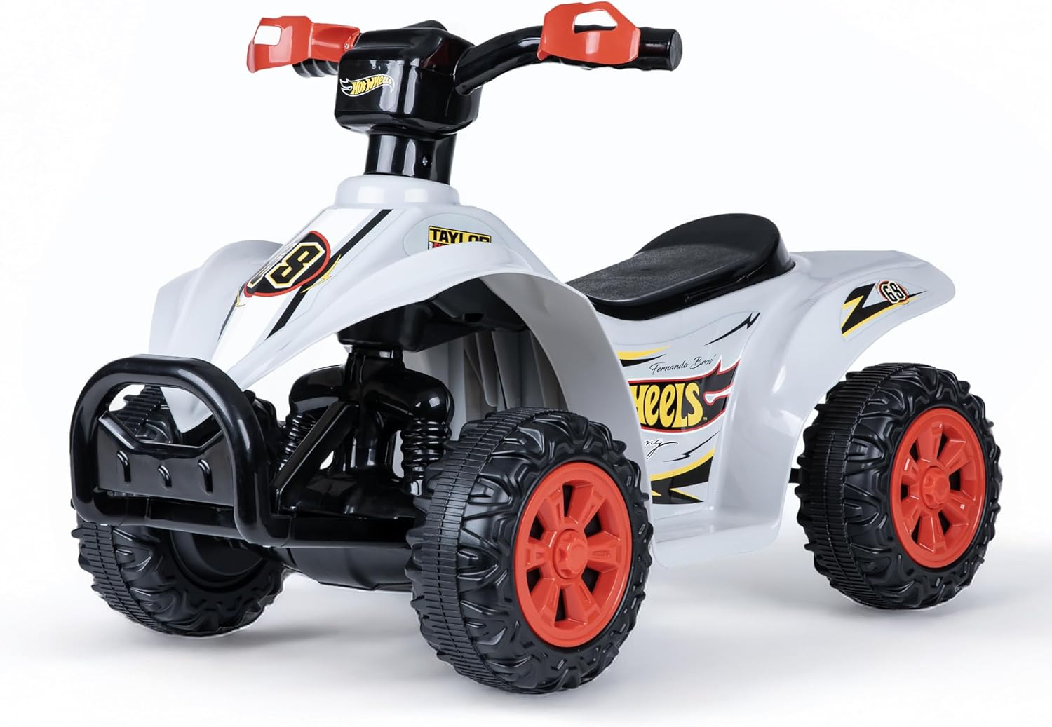 Hot Wheels – 6V ATV Quad for Kids, Powerful and Safe Ride-On Toy with Rechargeab