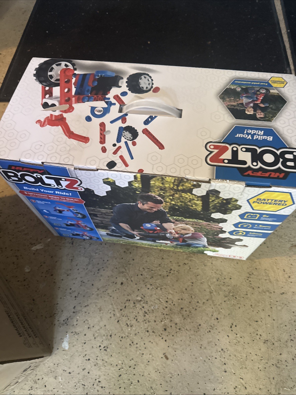 Huffy Boltz 6V Electric Ride On Toy for Kids – Builds 3 Different Styles