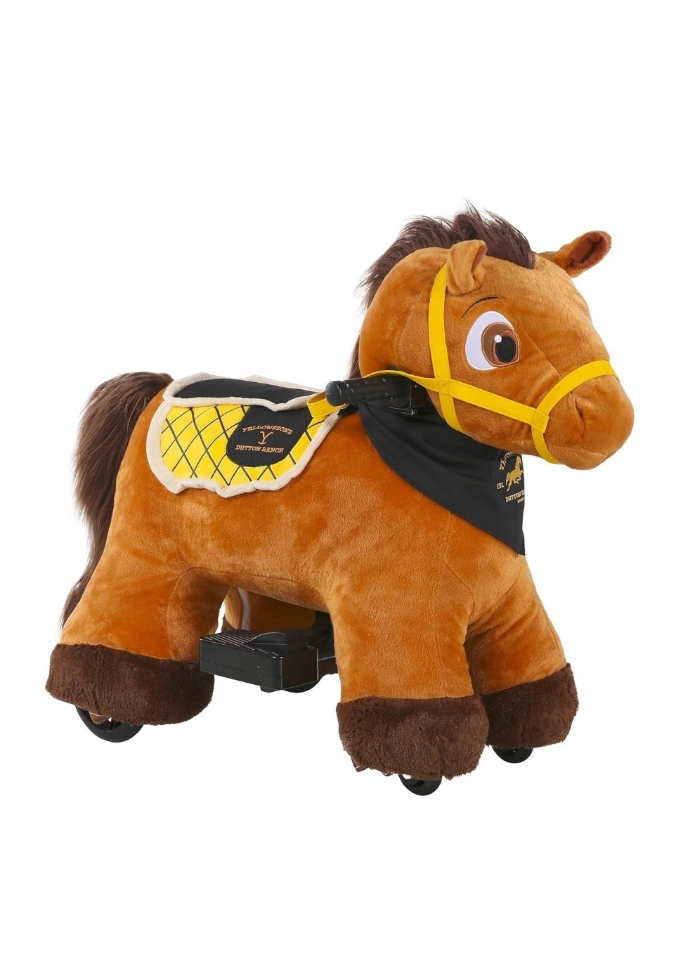 Dynacraft Stable Buddies Chestnut electric ride on horse 6 V batt Included NEW