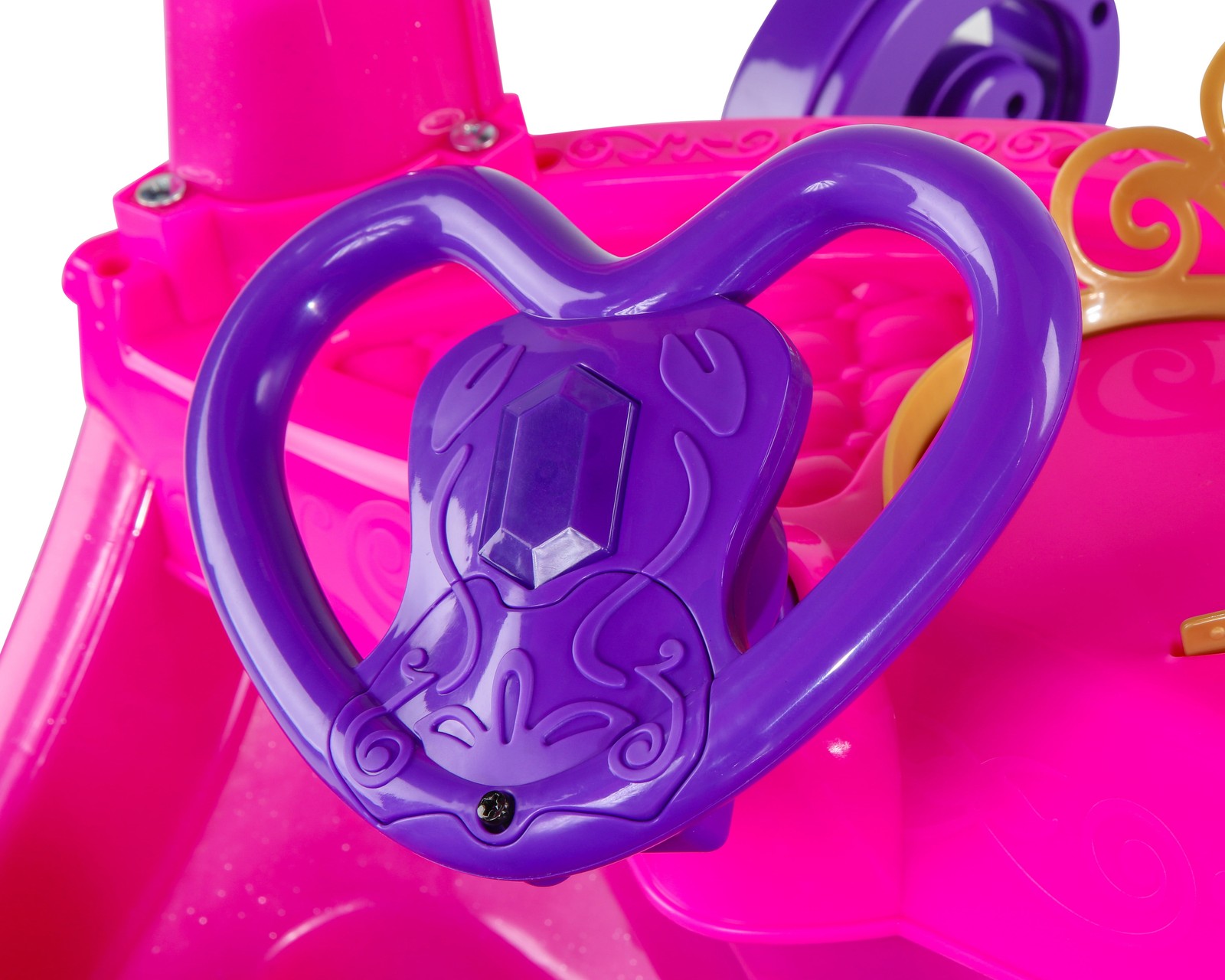 NEW Princess 24V Carriage Ride-On for Kids Pink & Purple Remote 2-Seater