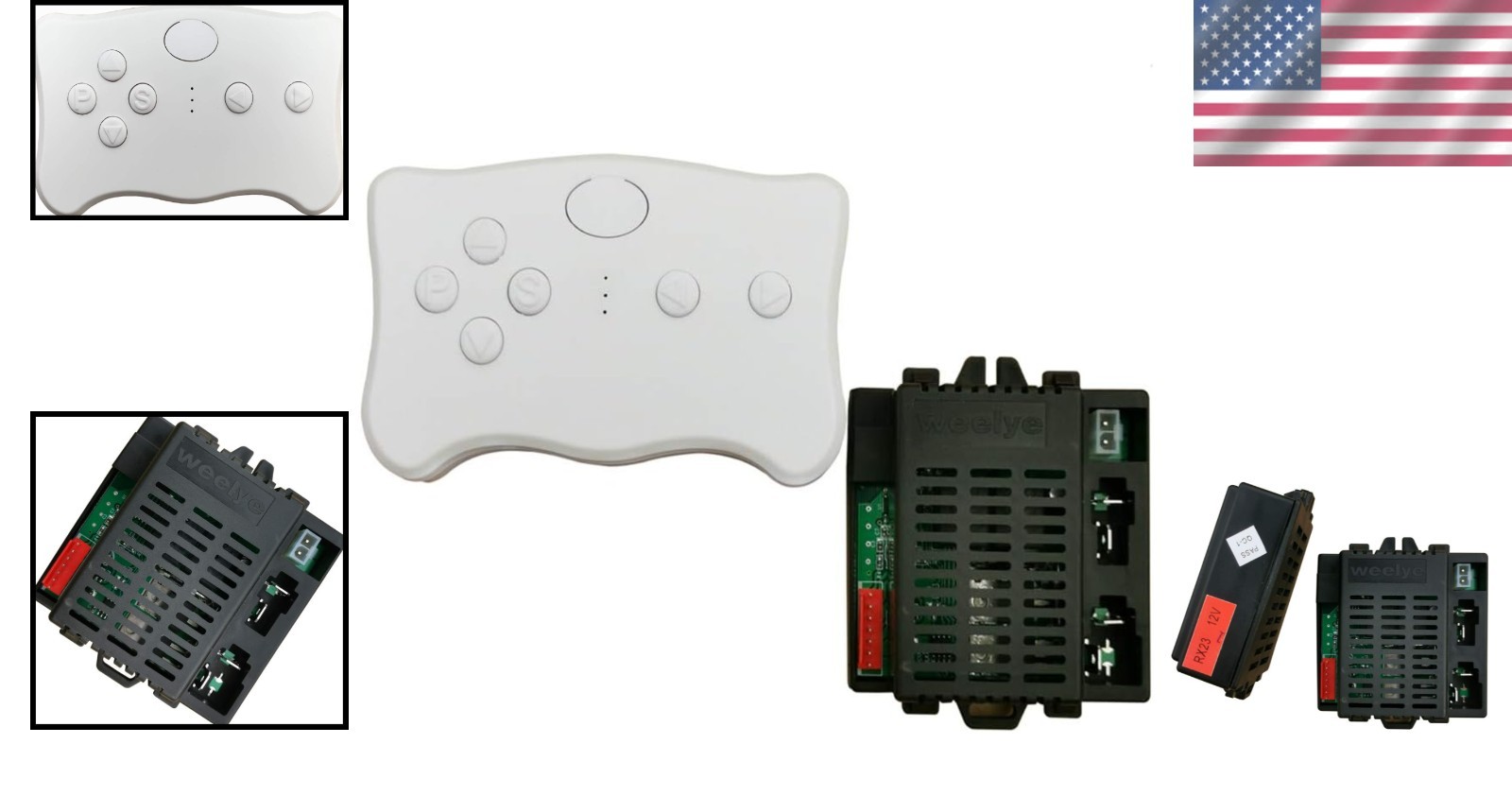 RX23 12V Bluetooth Remote Control for Kids Ride On Toys