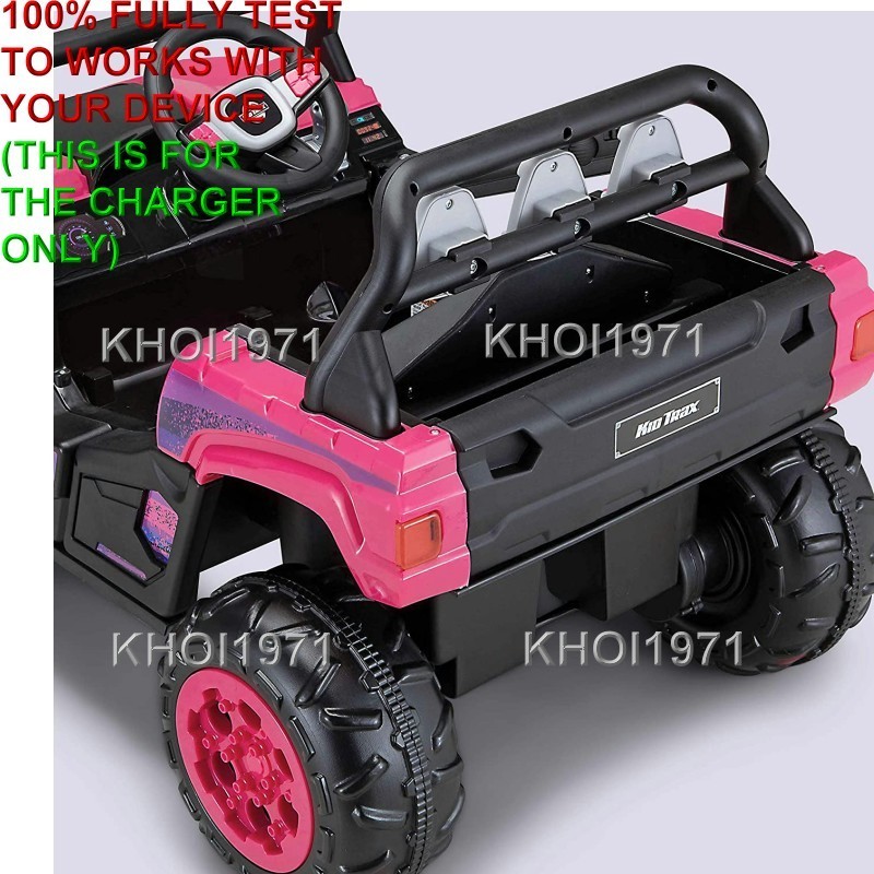 WALL Charger AC adapter FOR KT1597AZA KIDTRAX UTV toddler ride on 6V batt