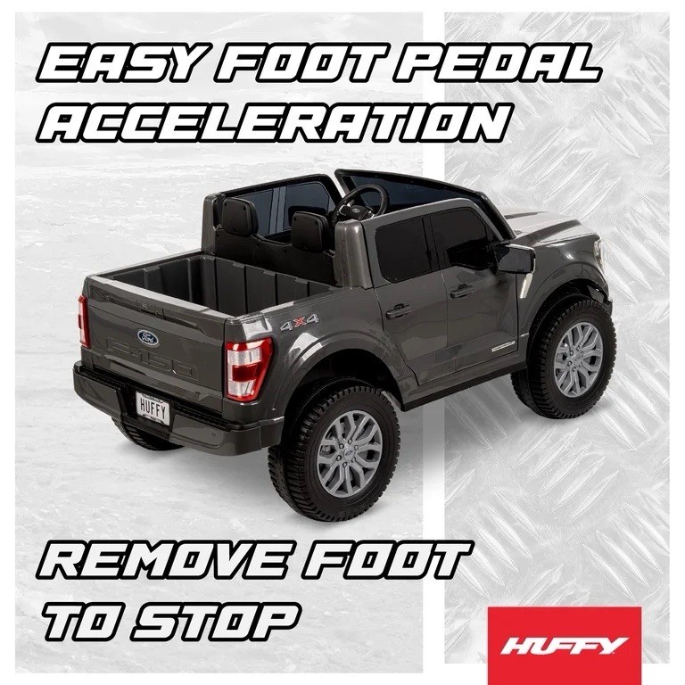 Huffy Ford F-150 12V Battery Powered Ride-On Truck, Ages 3-7