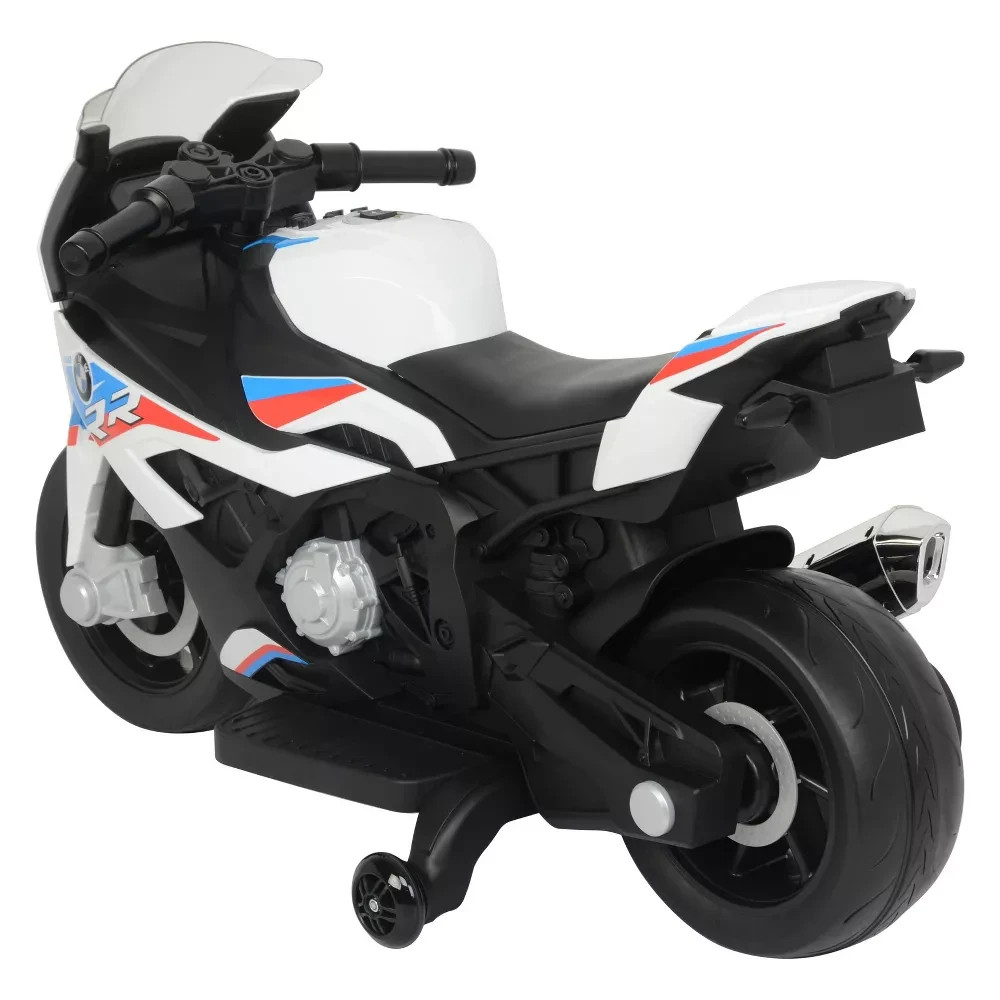 Best Ride on Cars BMW S1000RR 12V Ride-On Motorcycle Kids w/ Training Wheels