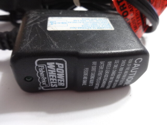 Original OEM Fisher-Price Power Wheels 00801-1483 6V Battery Charger 400mA