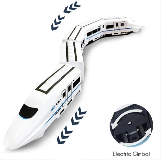 Kids Electric Train Toy with Lights & Sound | 360° Railway Car Gift for Boys