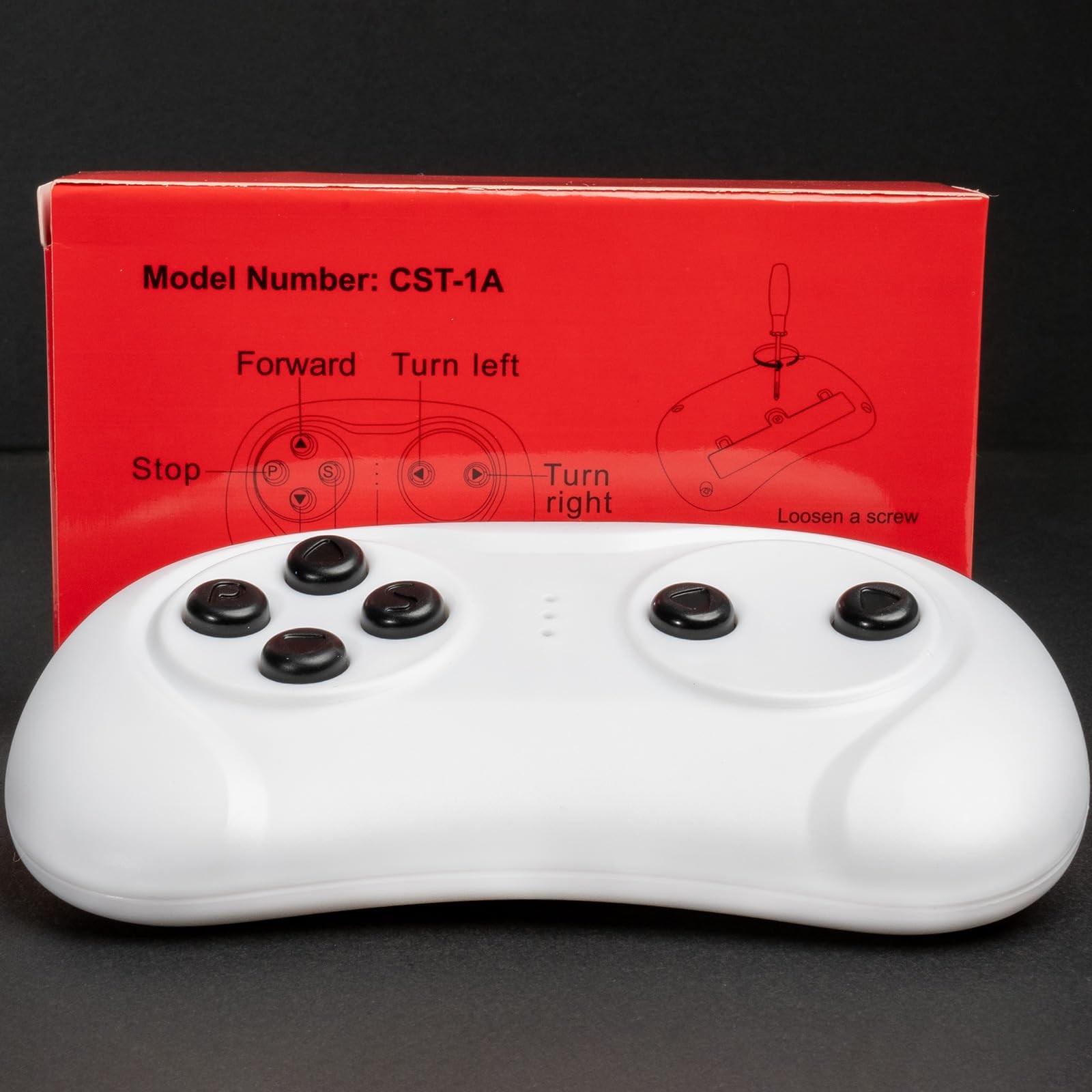CST-1A Kids 12v Ride Truck Remote Control on car Parent White